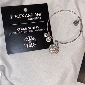 ALEX AND ANI silver Class of 2013 bracelet